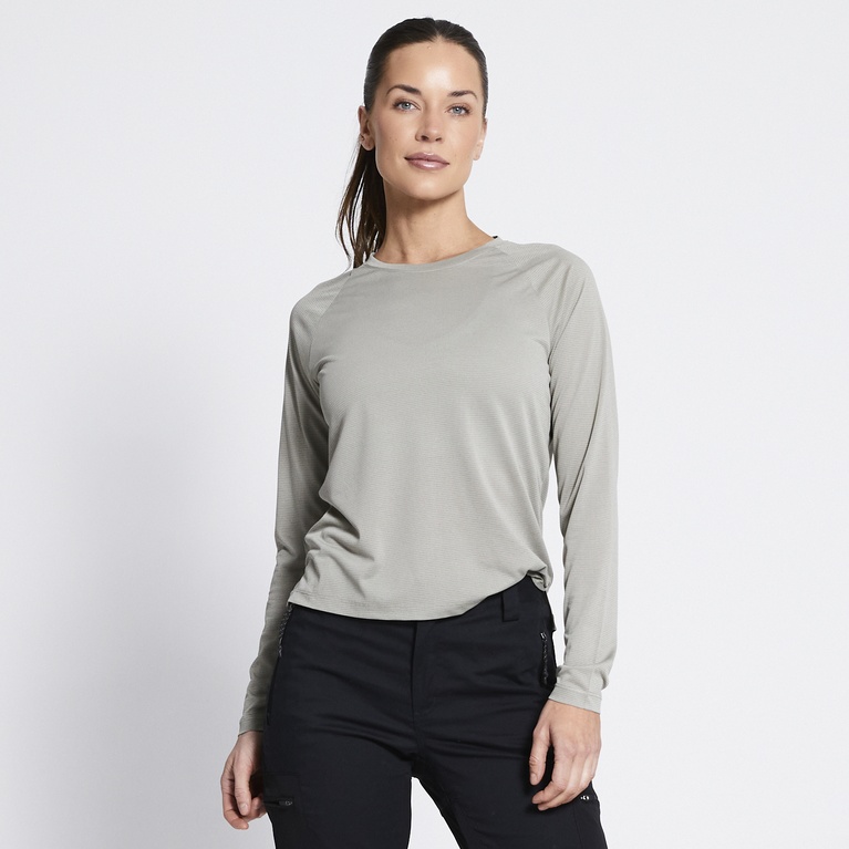 Lightweight longsleeve "Edet"  Light Army Green